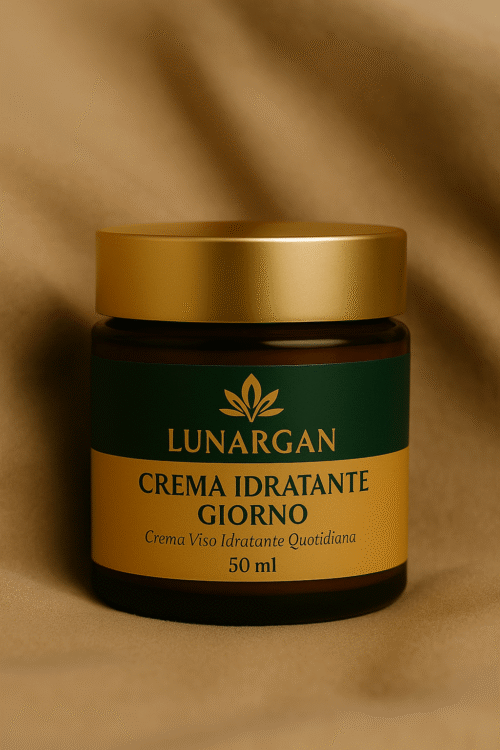 Crema Idratante Giorno da 50ml di Lunargan con olio di Argan