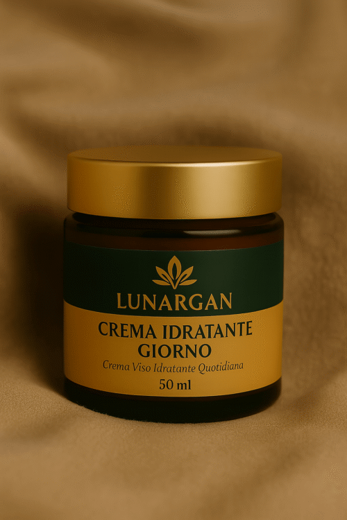 Crema idratante con olio di Argan per una pelle morbida e luminosa